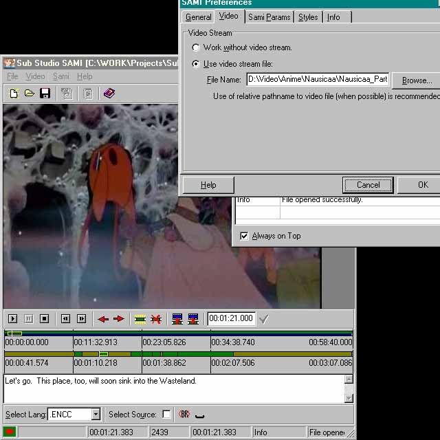 Sub Studio SAMI Screenshot